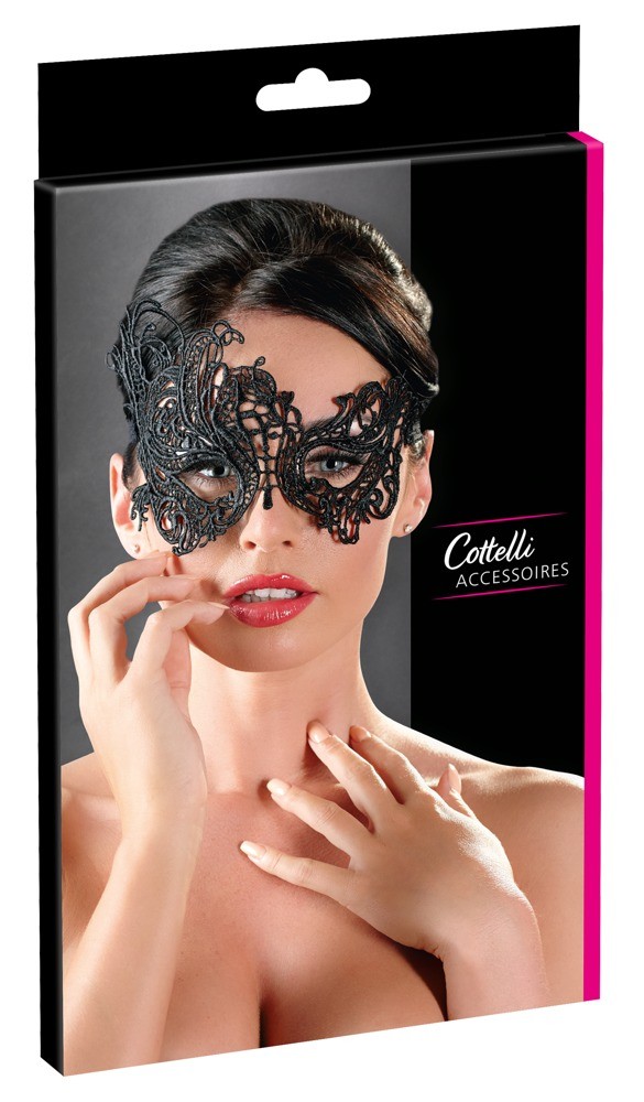 Маска на очі - 2480301 Cottelli Collection Mask Black - зображення 1
