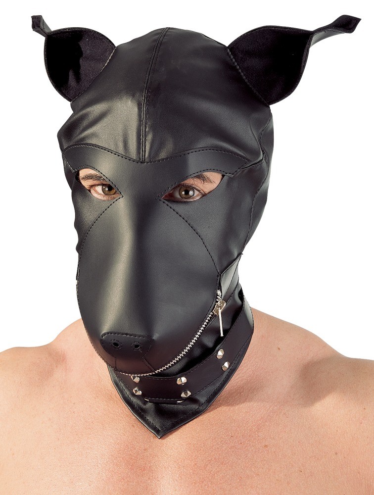 Маска - 2490099 Fetish Collection Dog Mask Black - зображення 1