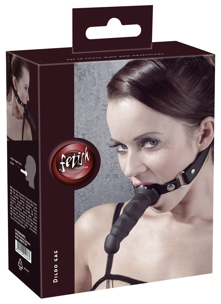 Кляп-фалоімітатор - Fetish Collection Heavy Duty Dildo Gag - зображення 1