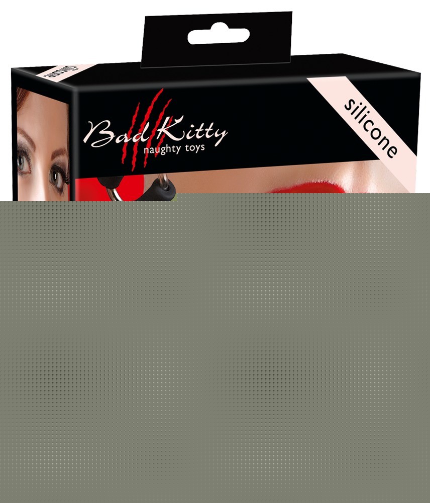 Кляп-фалоімітатор - Bad Kitty Silicone Dildo Gag - зображення 1