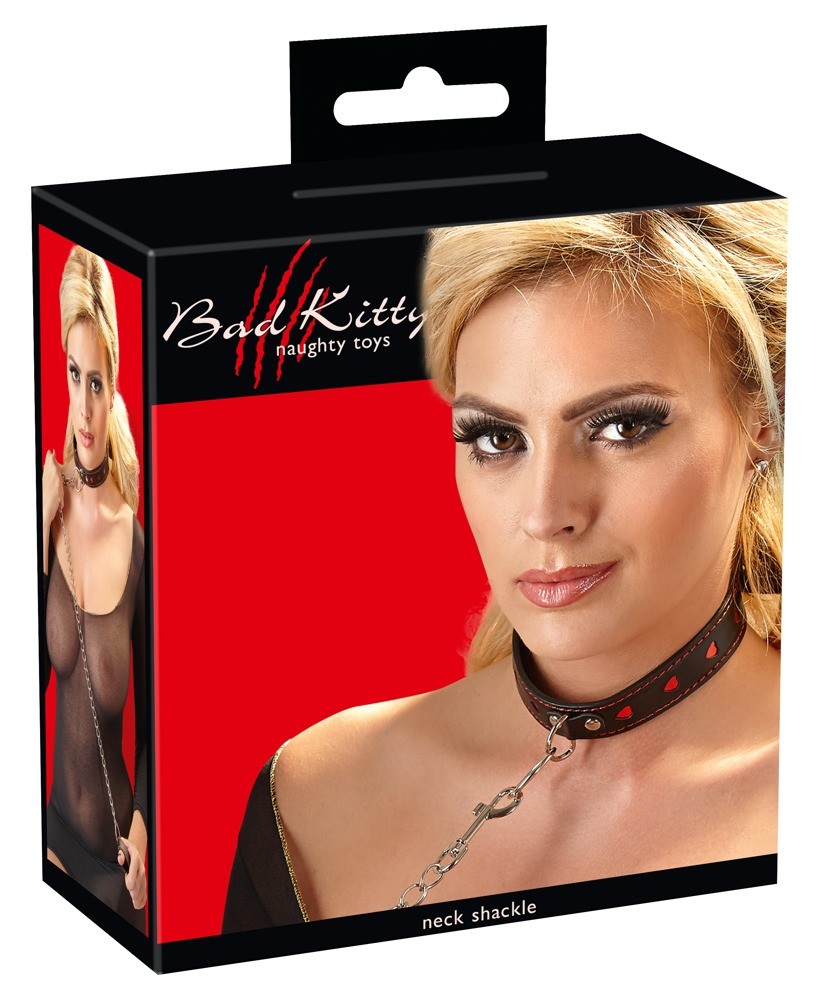 Нашийник з повідком - 2492016 Bad Kitty Collar And Leash - зображення 1