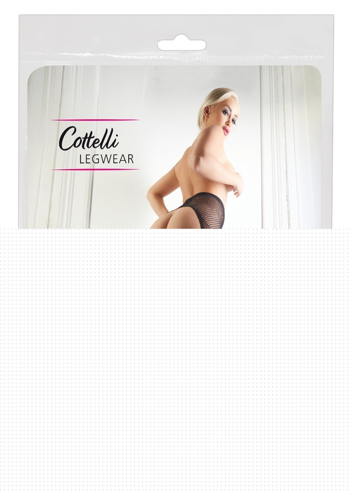 Колготки - 2530147 Cottelli Collection Net Tights M/L - зображення 1