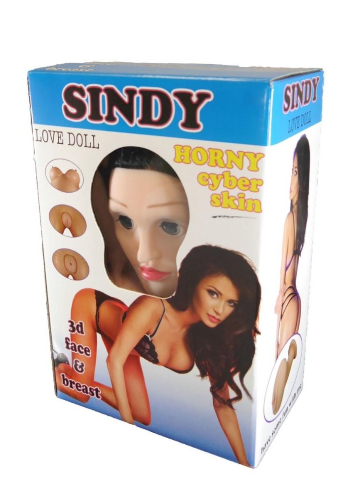Надувна секс лялька з вібрацією - Sindy 3D - зображення 1