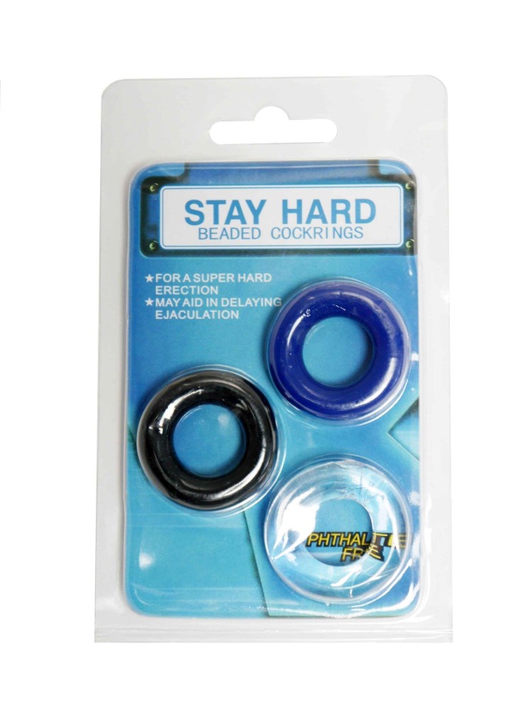 Набір ерекційних кілець - Cock Ring Set Color - зображення 1