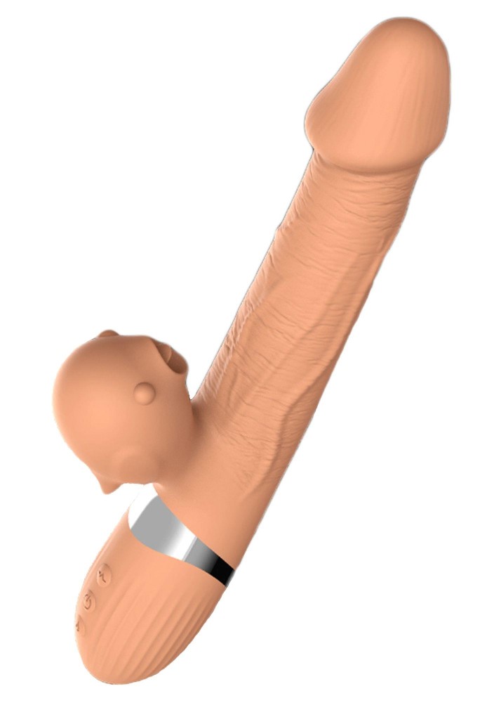Вібратор - Basia Thtusting Vibrator 2in1 - зображення 1