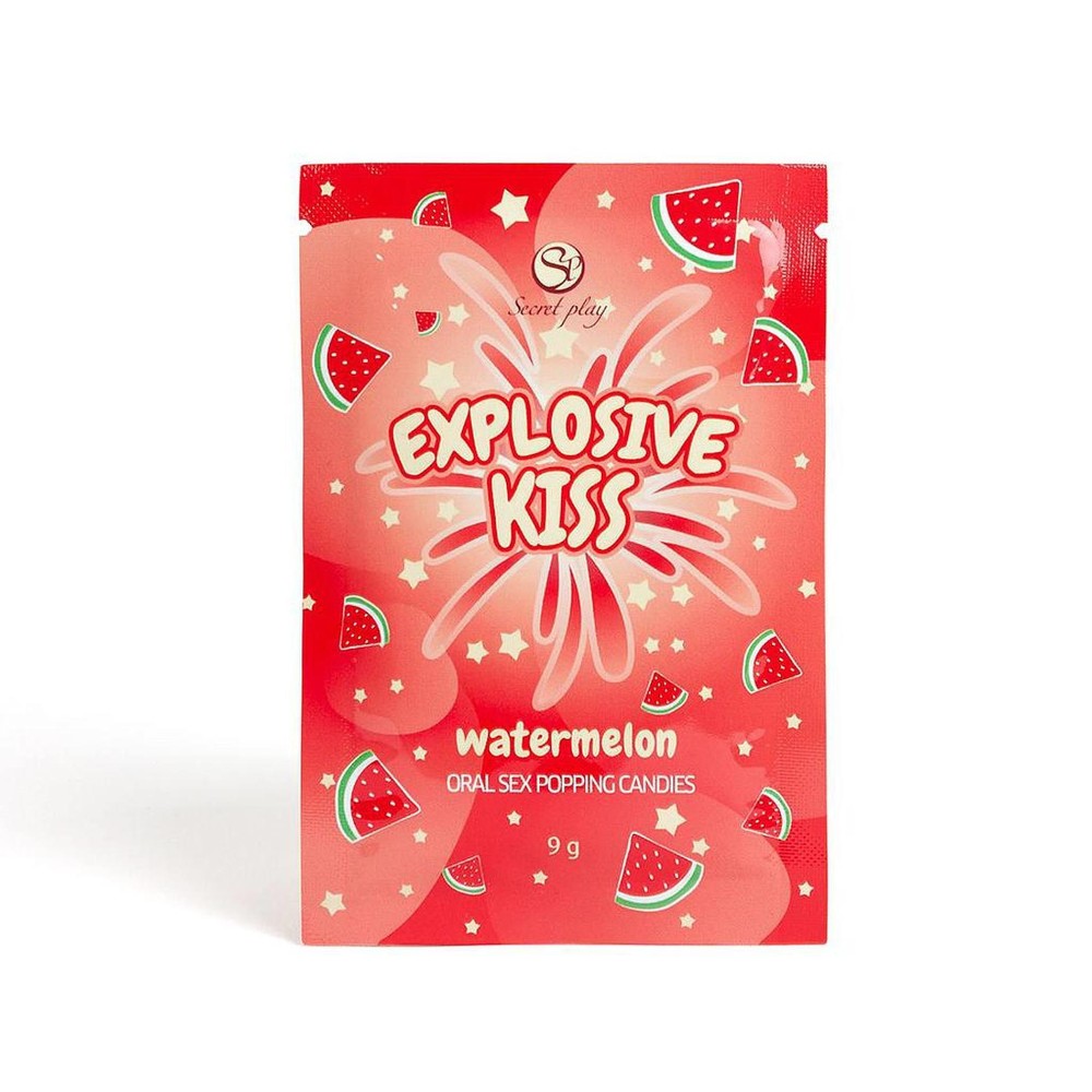 Стріляючі цукерки - Secret Play Explosive Kiss Watermelon, 9 г - зображення 1