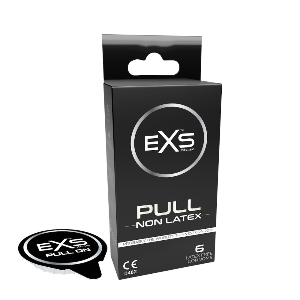 Презервативи - EXS Pull Non-Latex, 6 шт. - зображення 1