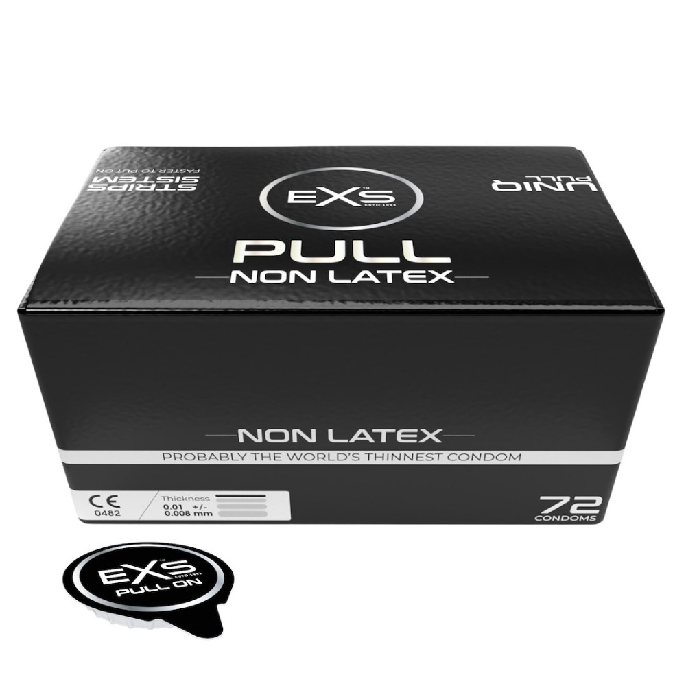 Презервативи - EXS Pull Non-Latex, 72 шт. - зображення 1