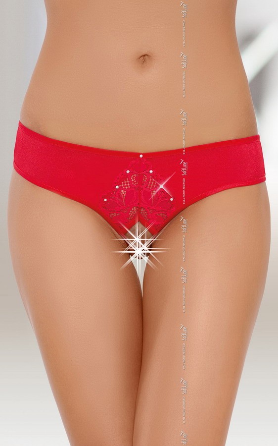 Жіночі трусики - Panties 2400, red M/L - зображення 1