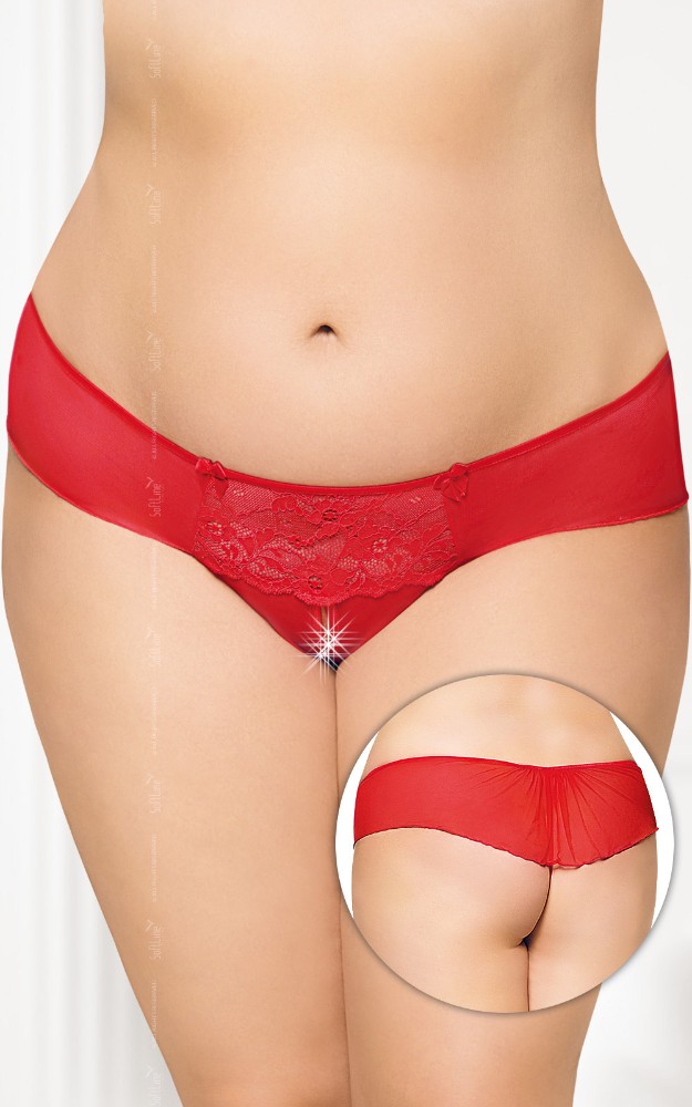 Жіночі стрінги - G-string 2433, red 2XL - зображення 1
