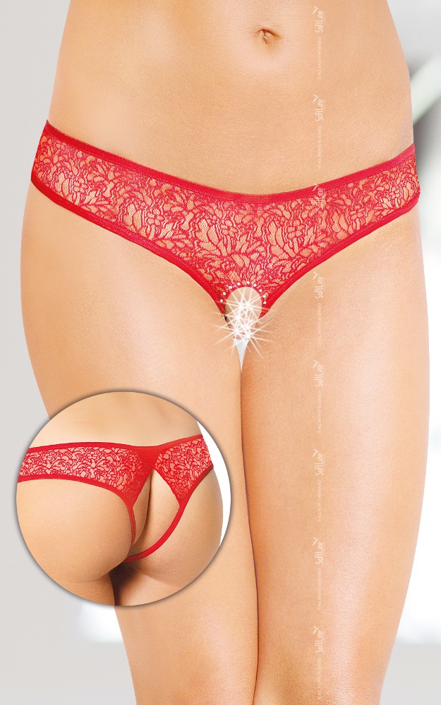 Жіночі стрінги - G-String 2446, red M/L - зображення 1