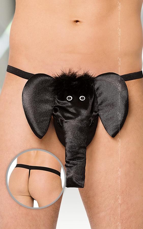 Чоловічі стрінги - Thong 4416 black, S-L - зображення 1