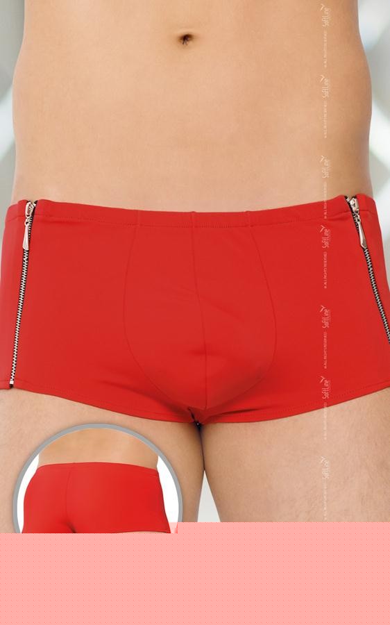 Чоловічі трусики - Shorts 4500, red M - зображення 1