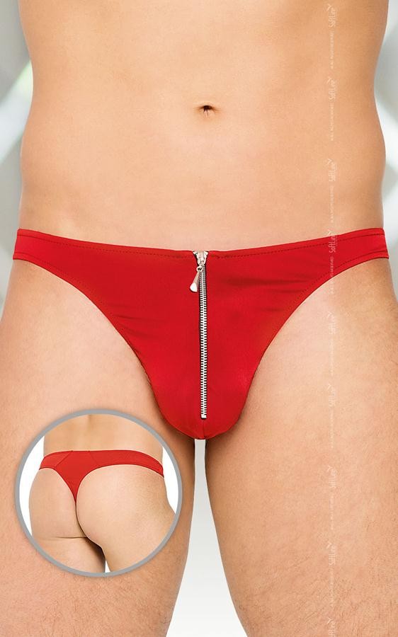 Чоловічі стрінги - Thongs 4501, red XL - зображення 1