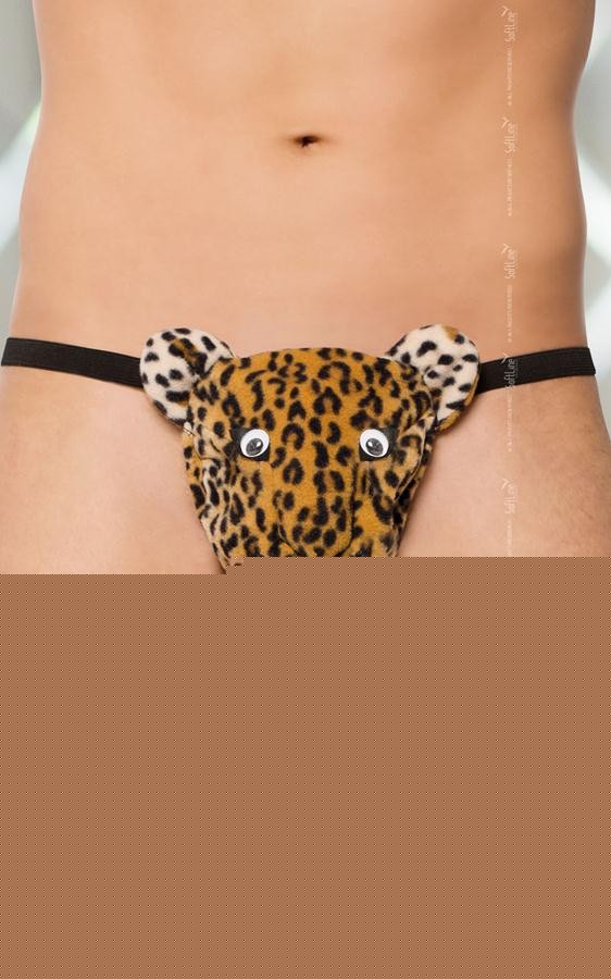 Чоловічі стрінги - Thongs 4510, panther - S-L - зображення 1
