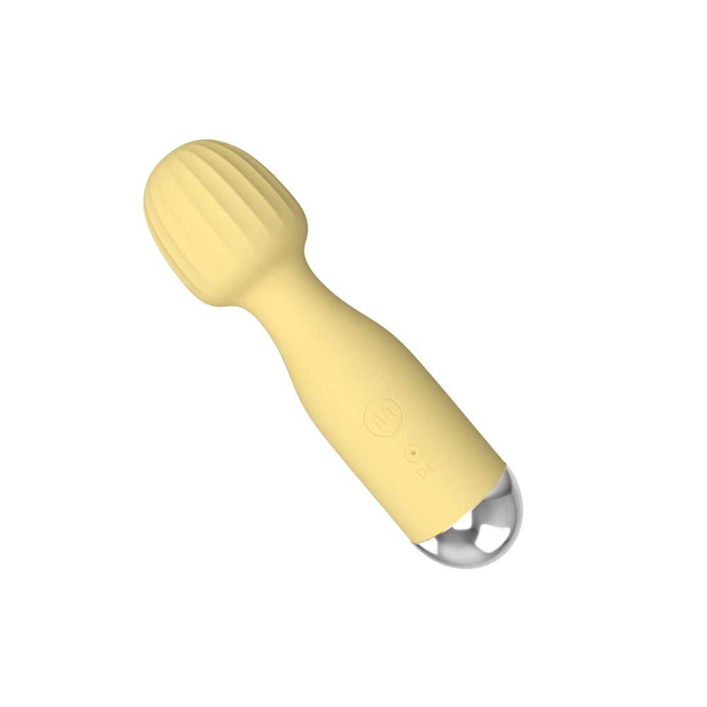 Міні вібромасажер - Mini Wand Yellow - зображення 1