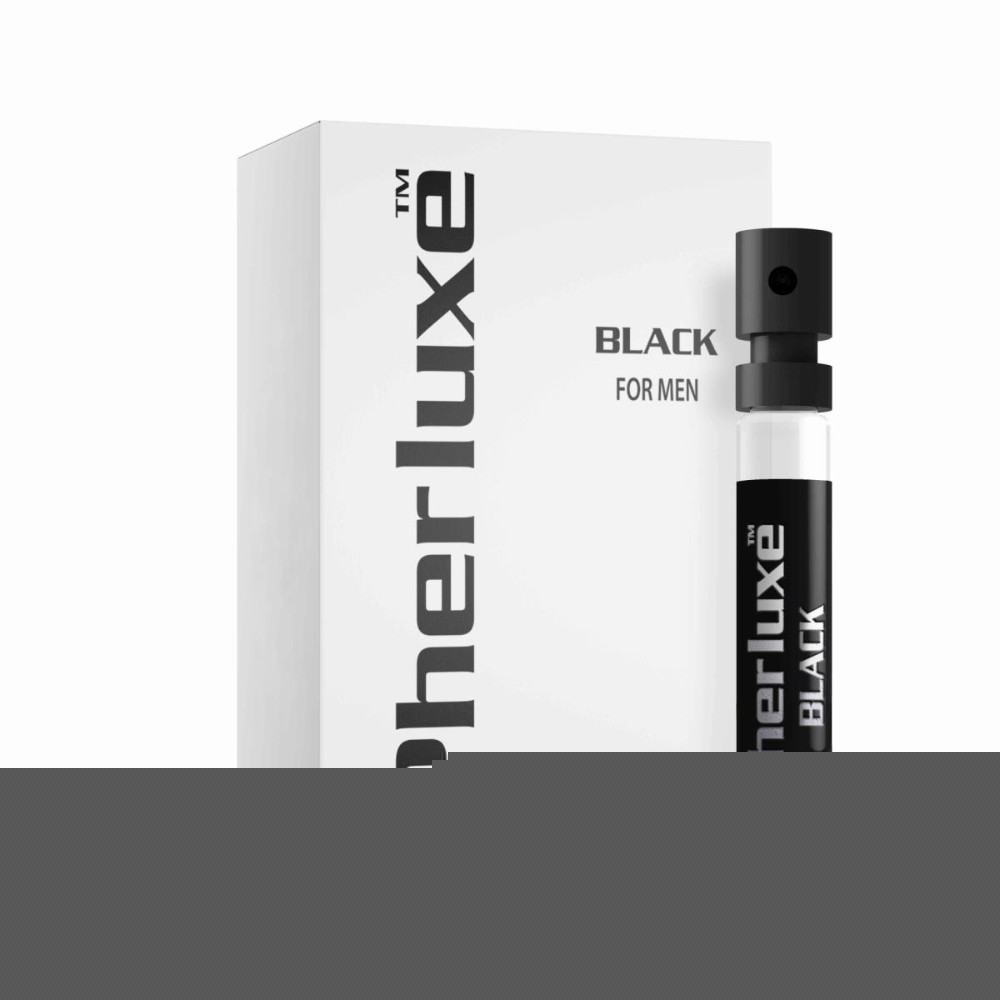 Чоловічі парфуми з феромонами - Pherluxe Black For Men, 2,4 мл - зображення 1