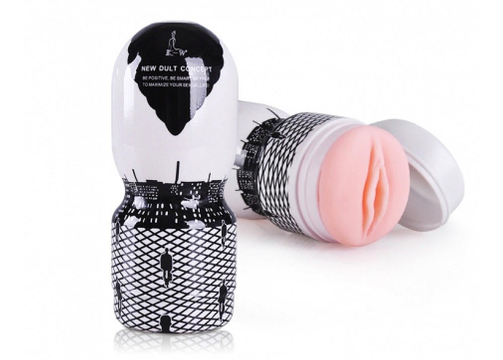 Мастурбатор - KW Adult Passion Pump Black/White - зображення 1
