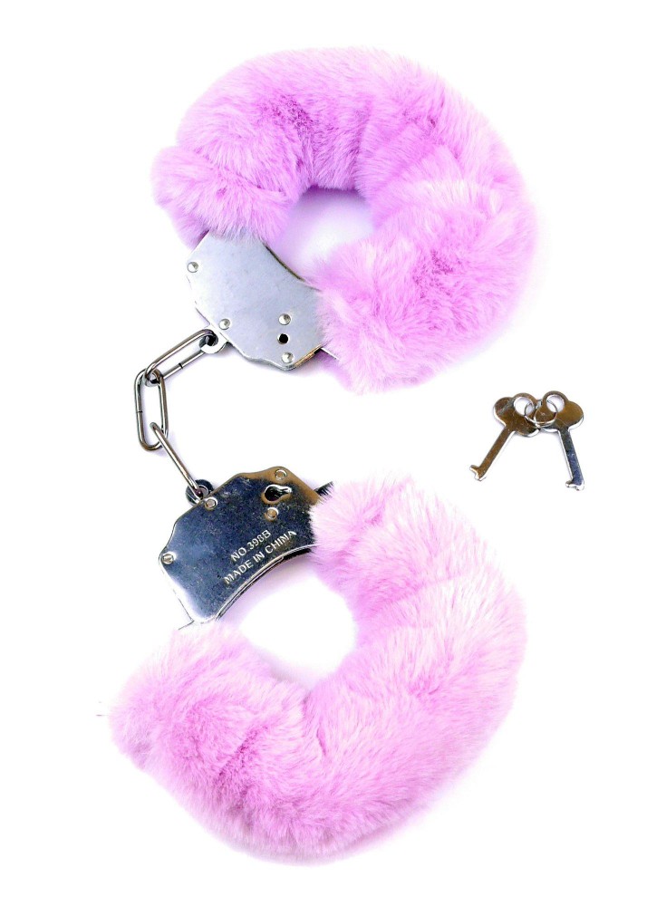 Наручники - Furry Cuffs Purple - зображення 1