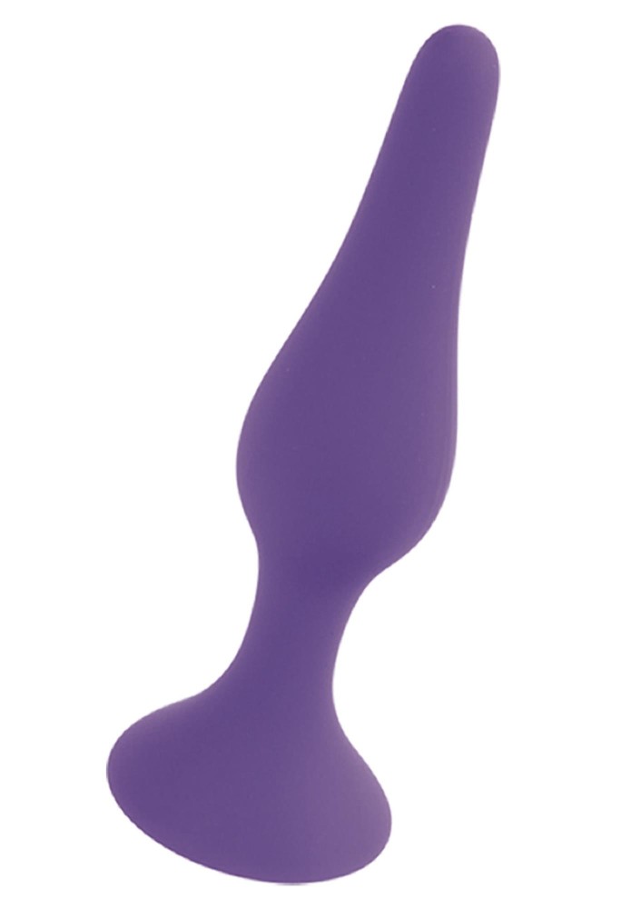 Анальна пробка - Silicone Purple Plug XL - зображення 1