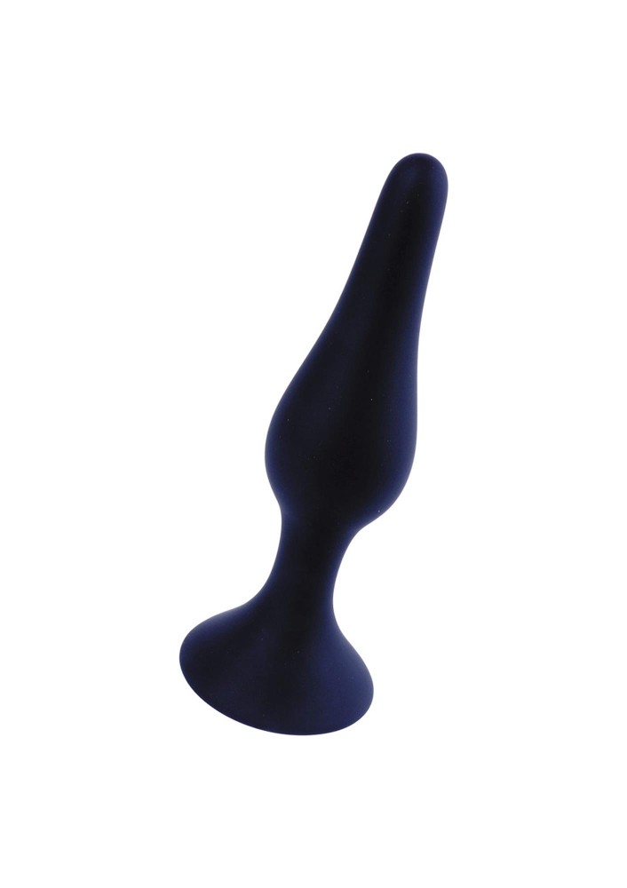 Анальна пробка - Silicone Black Plug S - зображення 1