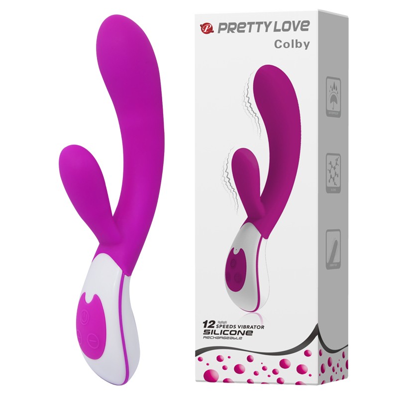 Вібратор - Pretty Love Colby Vibrator Purple - зображення 1
