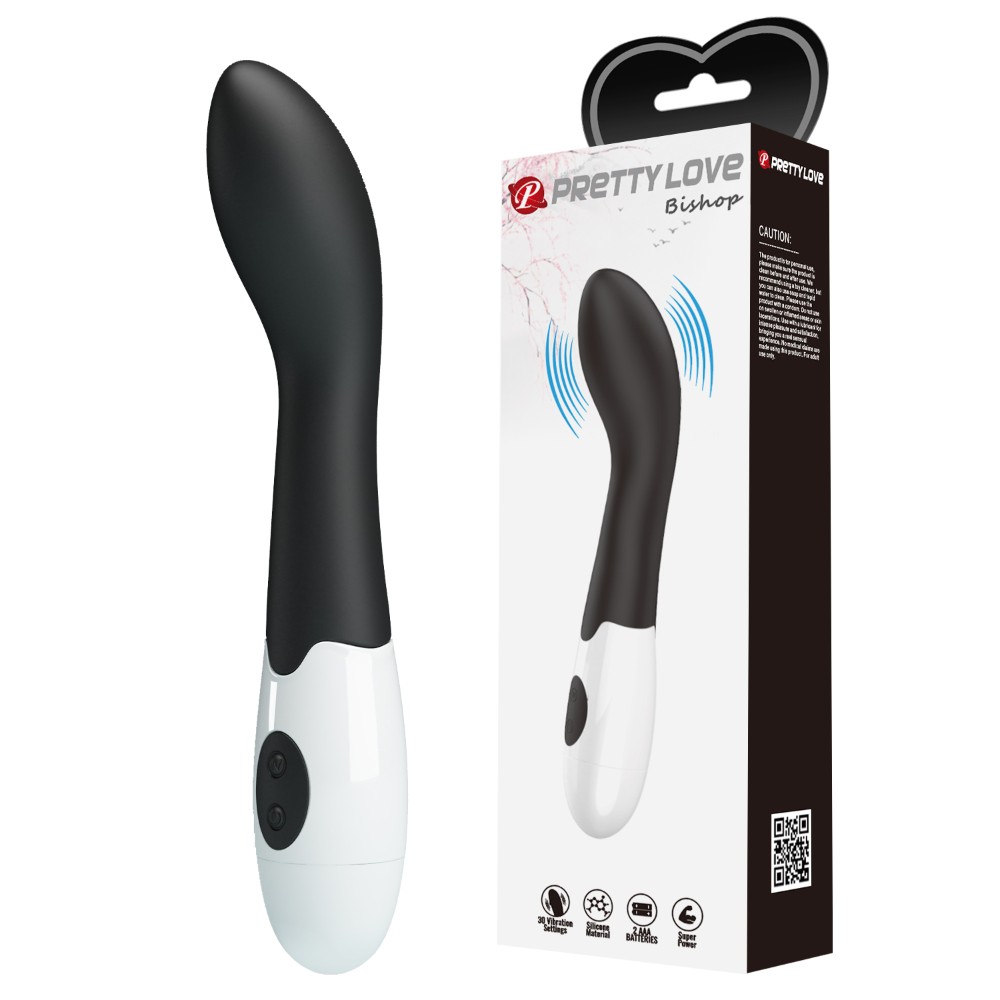 Вібратор - Pretty Love Bishop Vibrator Black - зображення 1