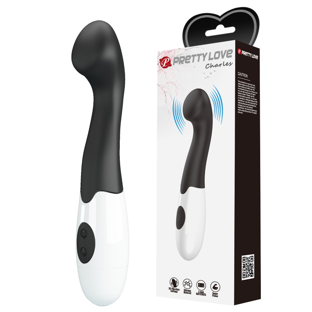 Вібратор - Pretty Love Charles Vibrator Black - зображення 1