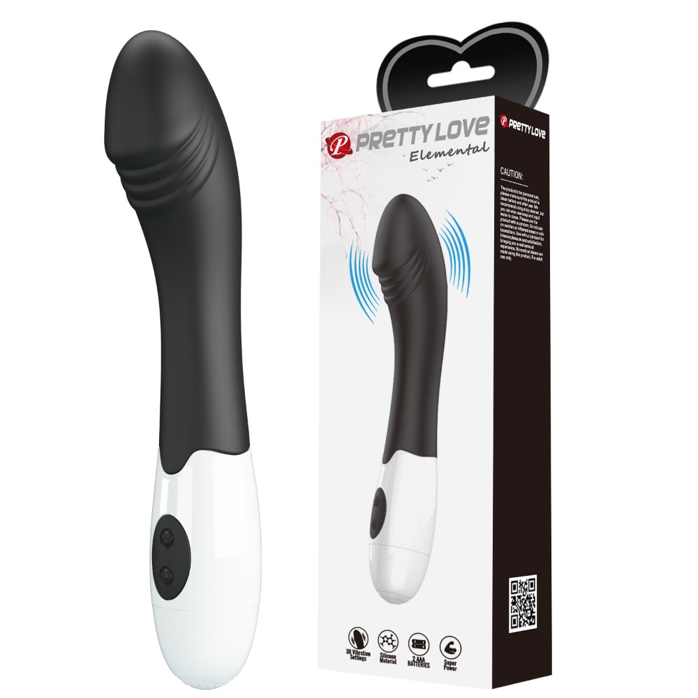 Вібратор - Pretty Love Elemental Vibrator Black - зображення 1