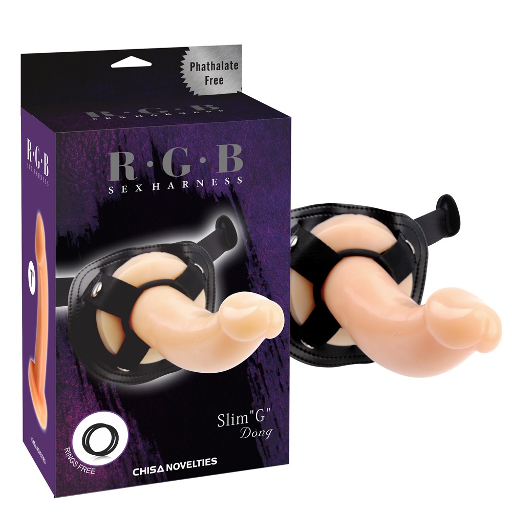 Страпон - RGB Slim "G" Dong - зображення 1