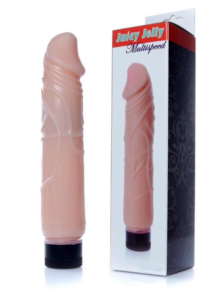 Вібратор - Juicy Jelly Multispeed Flesh - зображення 1