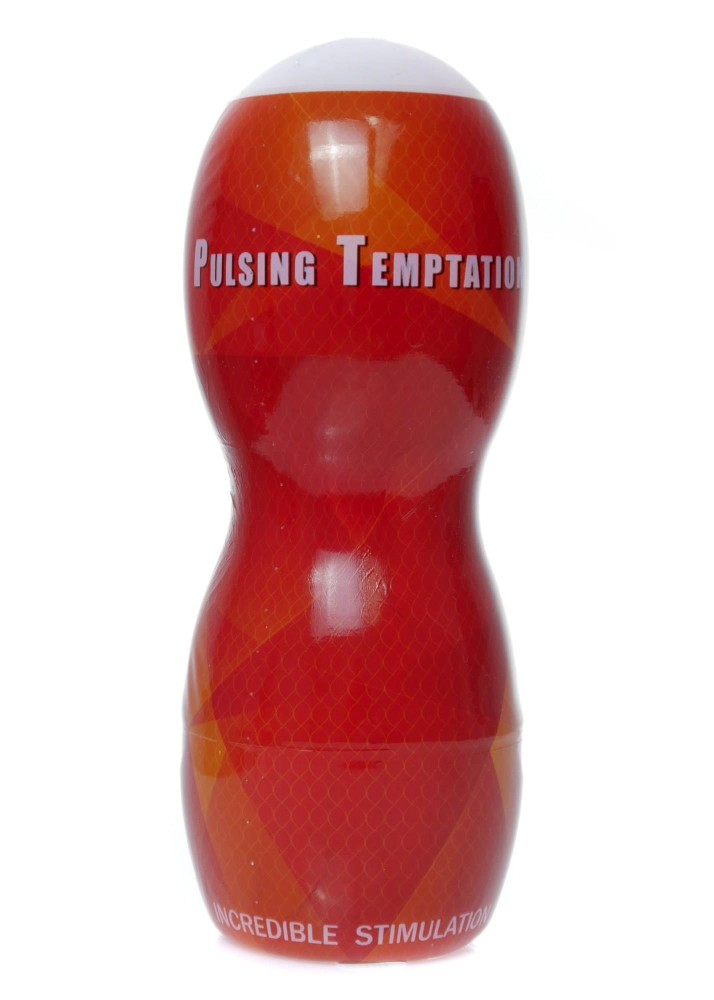 Мастурбатор - Pulsing Temptation Red Masturbator Cup - зображення 1