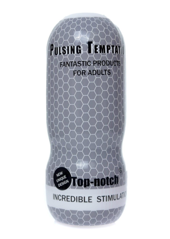 Мастурбатор - Pulsing Temptation Grey Masturbator Cup - зображення 1