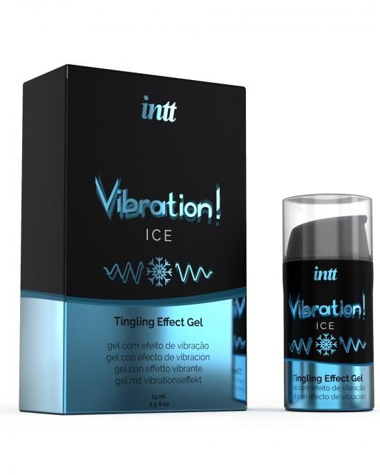 Рідкий вібратор - Intt Vibration! Ice, 15 мл - зображення 1