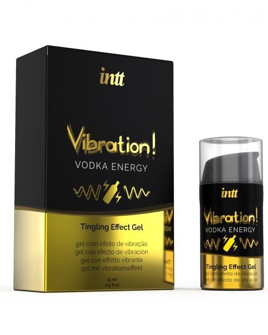 Рідкий вібратор - Intt Vibration! Vodka Energy, 15 мл - зображення 1