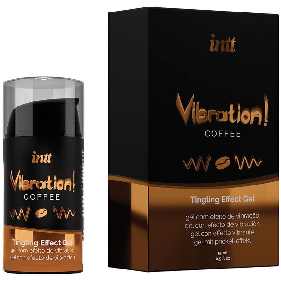 Рідкий вібратор - Intt Vibration! Coffee, 15 мл - зображення 1
