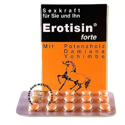 Таблетки - Erotisin Forte, 30 таб. - зображення 1