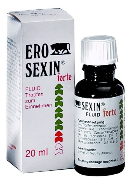 Краплі - Ero-Sexin Forte Tropfen, 20 мл (термін 02.2027) - зображення 1
