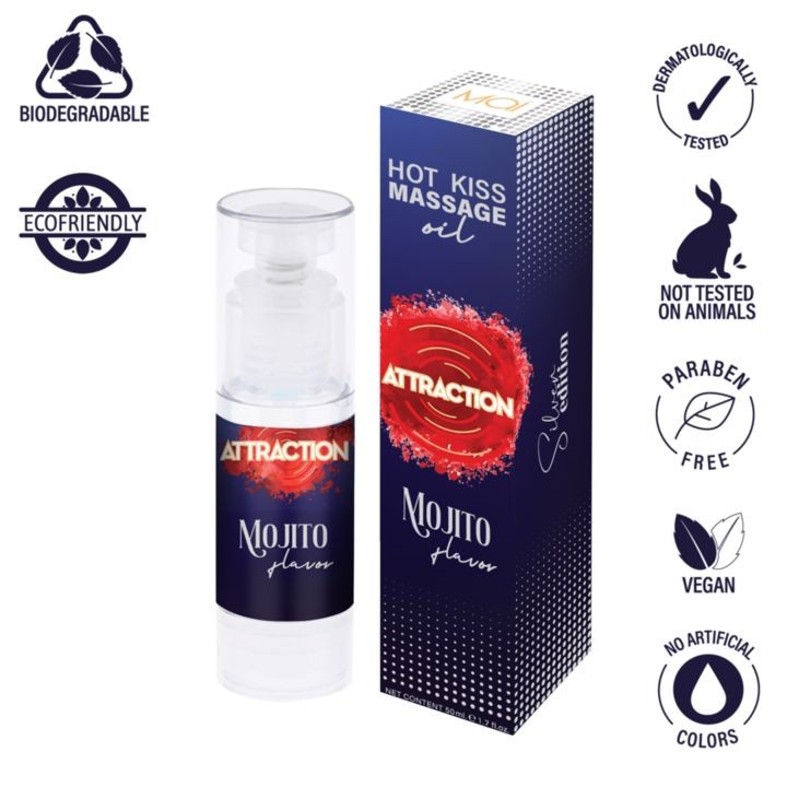 Масажна олія - MAI Attraction Massage Oil Mojito Balm, 50 мл (09.2026) - зображення 1