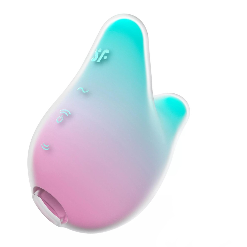 Вакуумний кліторальний стимулятор - Satisfyer Mermaid Vibes Mint/Pink - зображення 1