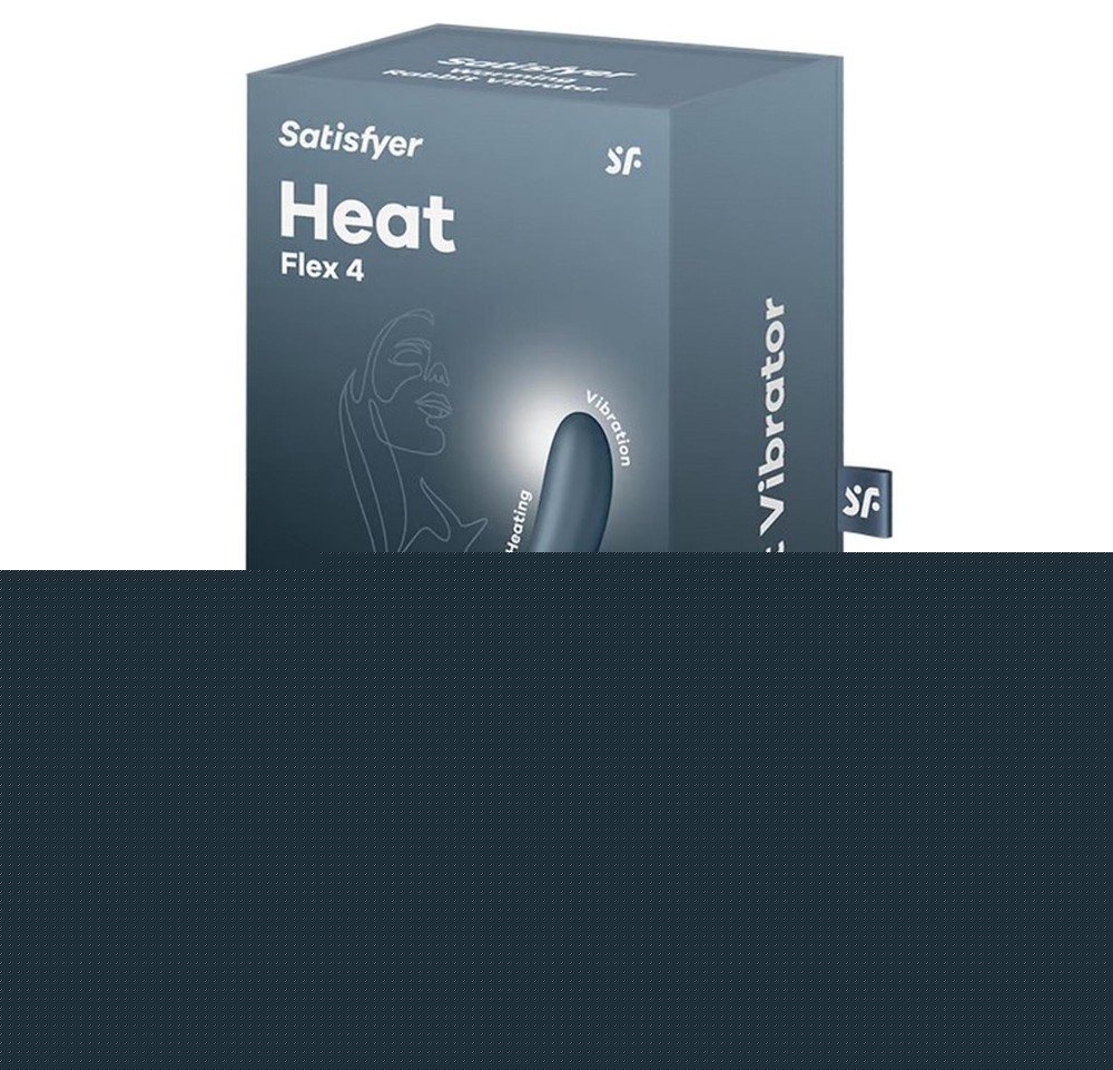 Вібратор - Satisfyer Heat Flex 4 Grey - зображення 1