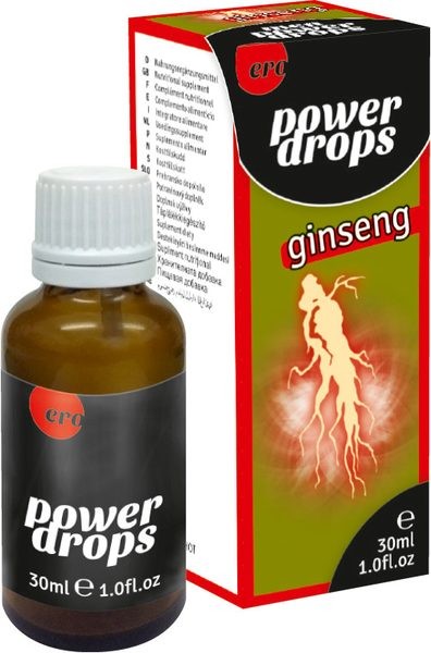 Краплі - Ero Power Drops Ginseng, 30 мл - зображення 1