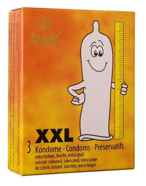 Презервативи - Amor XXL, 3 шт. - зображення 1
