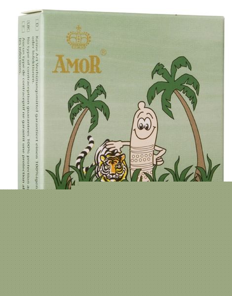 Презервативи - Amor Wild Moments, 3 шт. - зображення 1