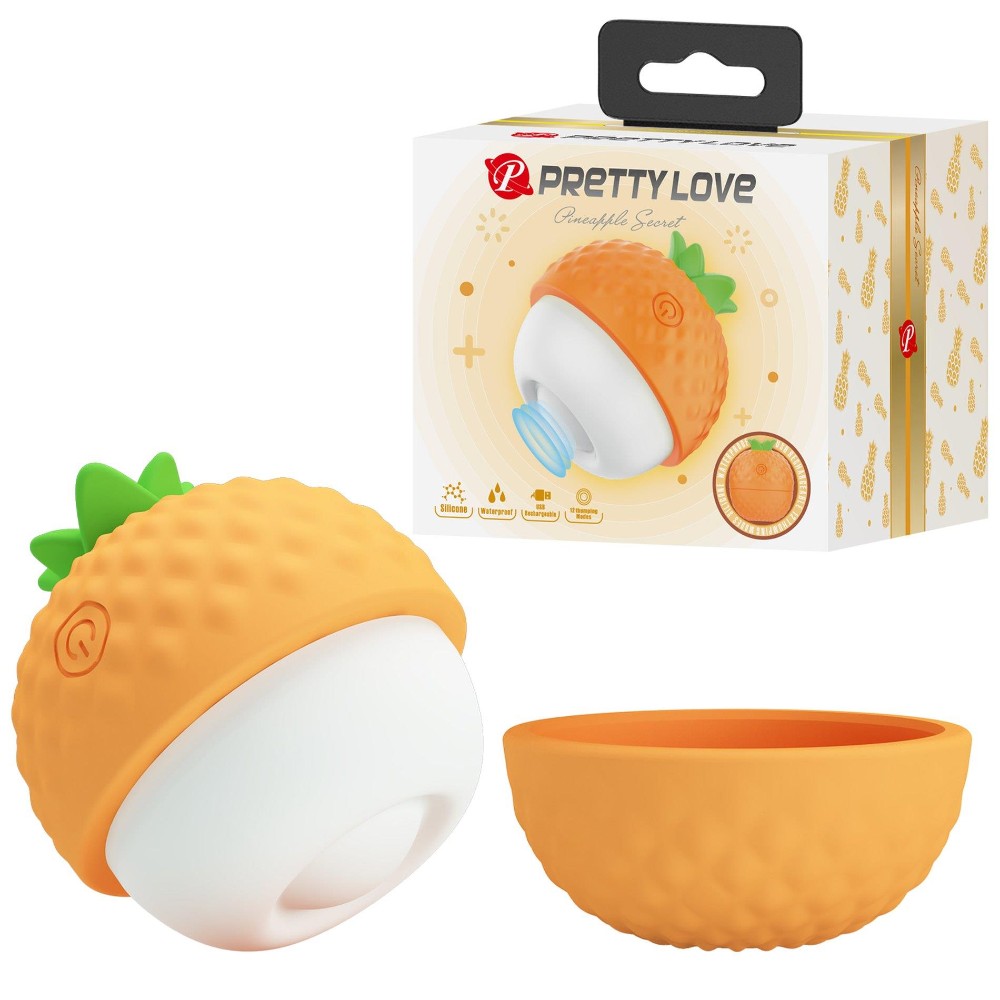 Кліторальний стимулятор - Pretty Love Pineapple Secret Orange - зображення 1