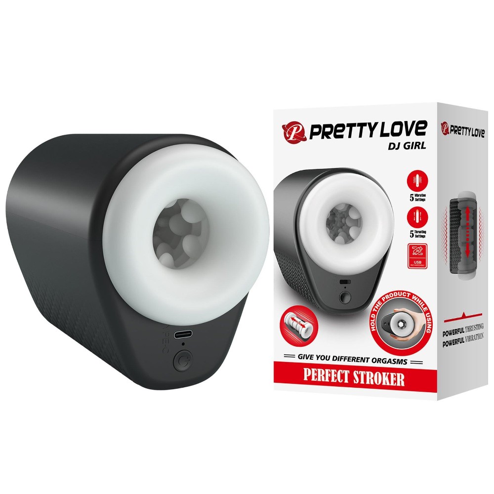 Мастурбатор - Pretty Love Dj Girl Black - зображення 1