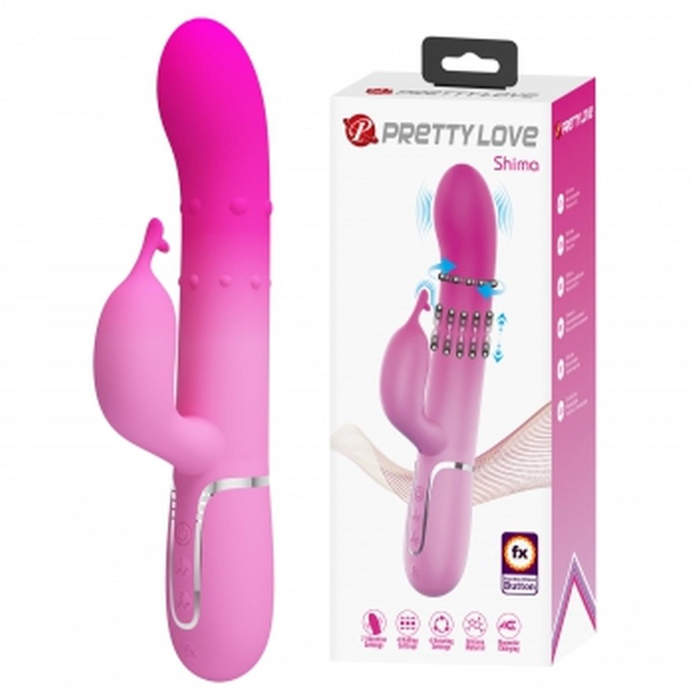Вібратор - Pretty Love Shima Pink - зображення 1