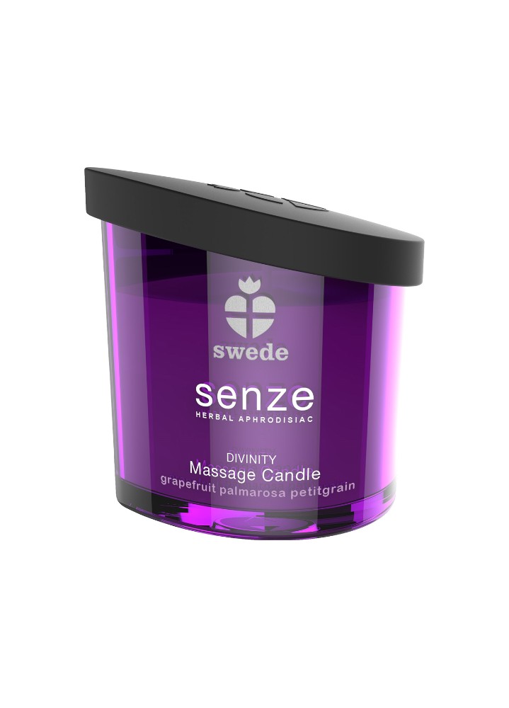Масажна свічка - Swede Senze Divinity Grapefruit Palmarosa Petitgrain, 50 мл - зображення 1