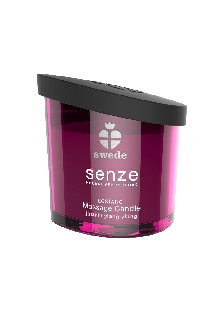 Масажна свічка - Swede Senze Ecstatic Jasmine Ylang Ylang, 150 мл - зображення 1