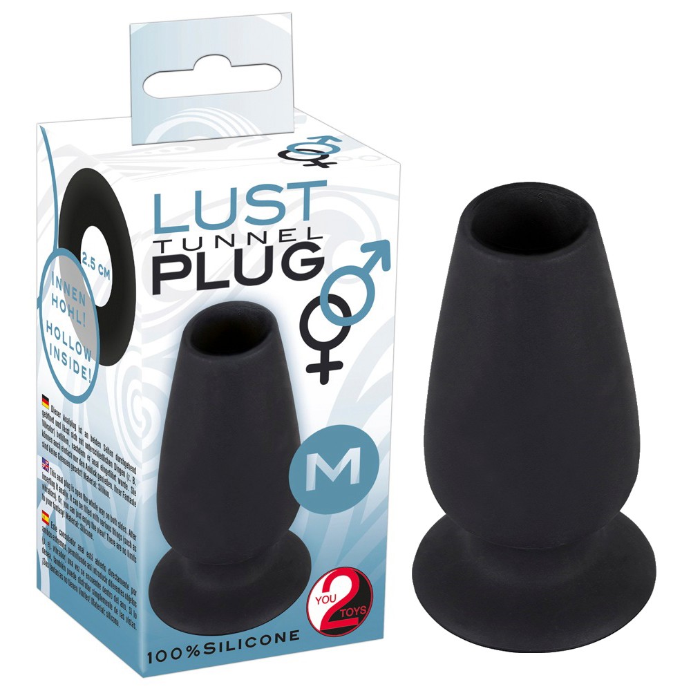 Анальна пробка - Lust Tunnel Plug M - зображення 1